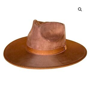 New MX Suede Pinch w/ Flat Brim – Copper